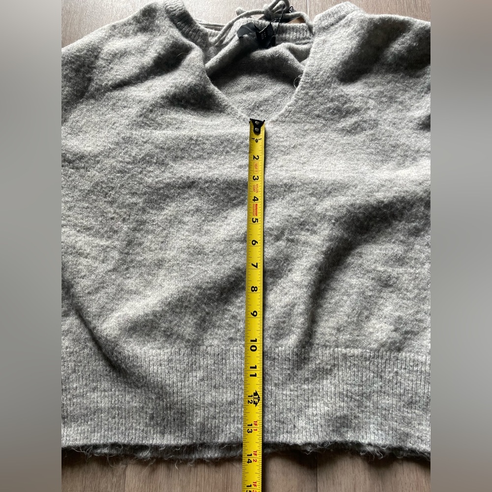 Vero Moda gray sweater blouse - Picture 9 of 9